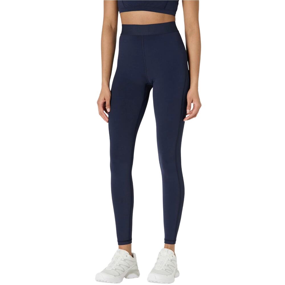 Amazon Essentials Active FormFlex Full Length Yoga Leggings Sz M New Navy Blue